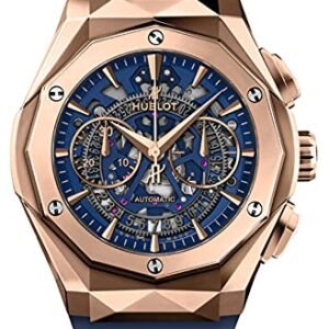 Hublot Orlinski Aerofusion Chronograph Blue Limited Edition 18k Polished Rose Gold 525.OX.5180.RX.ORL21